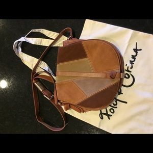 Foley + Corrina Suede Patchwork Bag